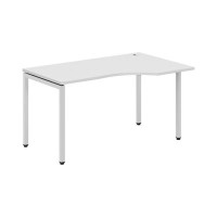 Xten-S XSCET 149 R (Белый/Алюминий) Стол письменный