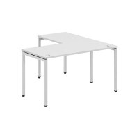 Xten-S XSCT 1415 L (Белый/Алюминий) Стол угловой