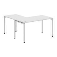 Xten-S XSCT 1415 R (Белый/Алюминий) Стол угловой