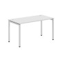 Xten-S XSST 147 (Белый/Алюминий) Стол письменный