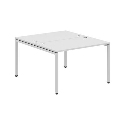 Xten-S XWST 1214 (Белый/Алюминий) Стол двойной