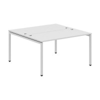 Xten-S XWST 1414 (Белый/Алюминий) Стол двойной