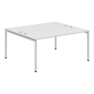 Xten-S XWST 1614 (Белый/Алюминий) Стол двойной