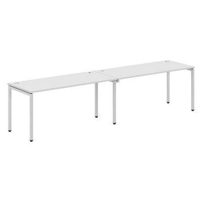 Xten-S XWST 3270 (Белый/Алюминий) Стол двойной