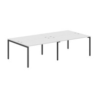 Xten-S XWST 2814 (Белый/Антрацит) Стол 4-х местный
