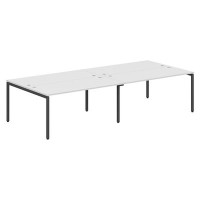 Xten-S XWST 3214 (Белый/Антрацит) Стол 4-х местный