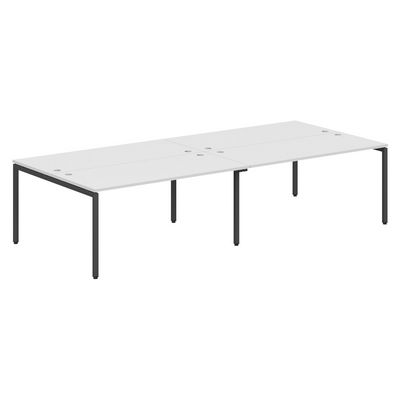 Xten-S XWST 3214 (Белый/Антрацит) Стол 4-х местный