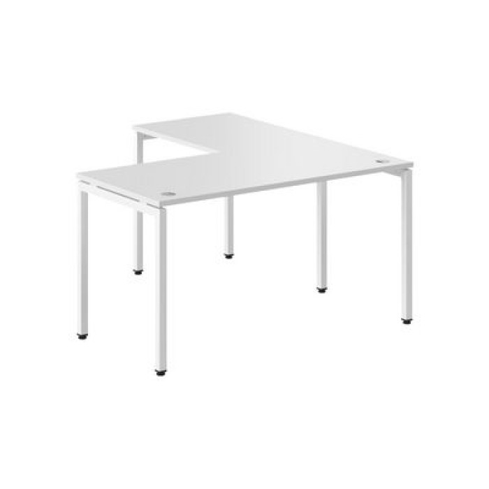 Xten С XSCT 1415 L (Белый/Белый) Стол угловой
