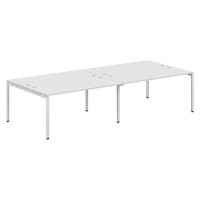 Xten-S XWST 3214 (Белый/Белый) Стол 4-х местный