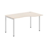 Xten-S XSCET 149 R (Бук тиара/Алюминий) Стол письменный