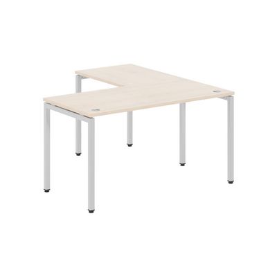Xten-S XSCT 1415 L (Бук тиара/Алюминий) Стол угловой