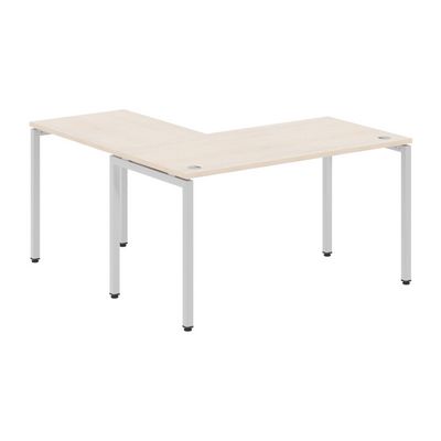 Xten-S XSCT 1415 R (Бук тиара/Алюминий) Стол угловой