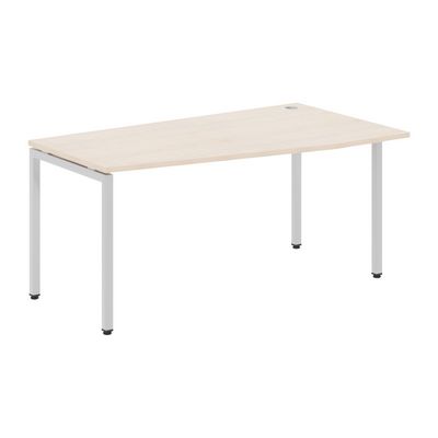 Xten-S XSCT 169 R (Бук тиара/Алюминий) Стол письменный