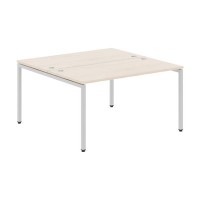 Xten-S XWST 1414 (Бук тиара/Алюминий) Стол двойной