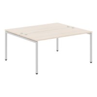 Xten-S XWST 1614 (Бук тиара/Алюминий) Стол двойной