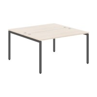 Xten-S XWST 1414 (Бук тиара/Антрацит) Стол двойной