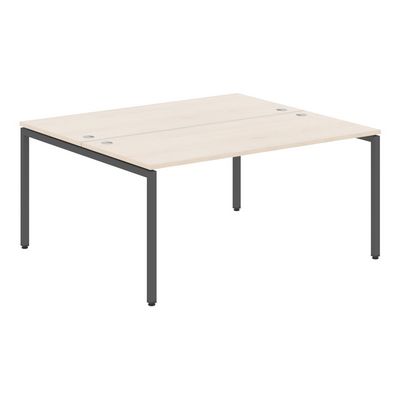 Xten-S XWST 1614 (Бук тиара/Антрацит) Стол двойной