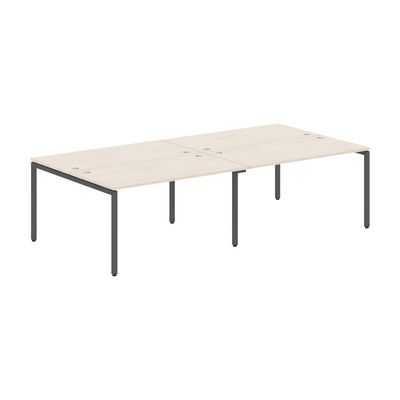 Xten-S XWST 2814 (Бук тиара/Антрацит) Стол 4-х местный