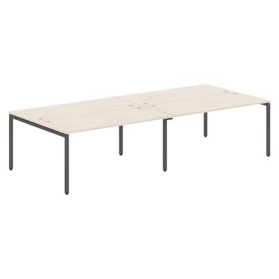 Xten-S XWST 3214 (Бук тиара/Антрацит) Стол 4-х местный