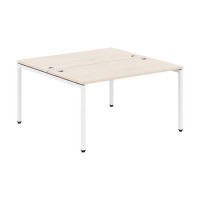 Xten-S XWST 1414 (Бук тиара/Белый) Стол двойной