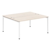 Xten-S XWST 1614 (Бук тиара/Белый) Стол двойной