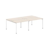 Xten-S XWST 2414 (Бук тиара/Белый) Стол 4-х местный