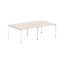 Xten-S XWST 2414 (Бук тиара/Белый) Стол 4-х местный