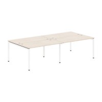 Xten-S XWST 2814 (Бук тиара/Белый) Стол 4-х местный