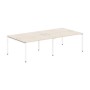 Xten-S XWST 2814 (Бук тиара/Белый) Стол 4-х местный