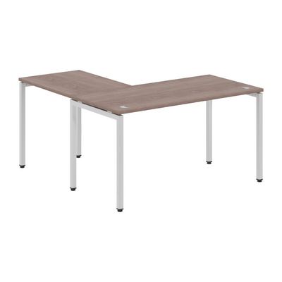 Xten-S XSCT 1415 R (Дуб сонома/Алюминий) Стол угловой
