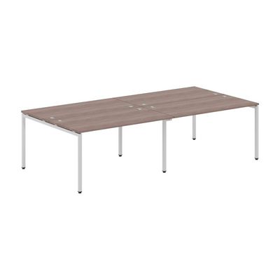 Xten-S XWST 2814 (Дуб сонома/Алюминий) Стол 4-х местный