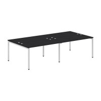 Xten-S XWST 2814 (Дуб юкон модерн/Алюминий) Стол 4-х местный