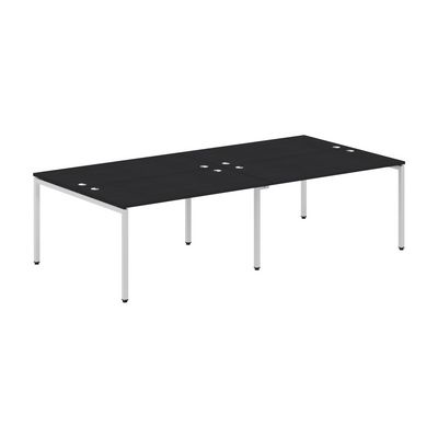 Xten-S XWST 2814 (Дуб юкон модерн/Алюминий) Стол 4-х местный