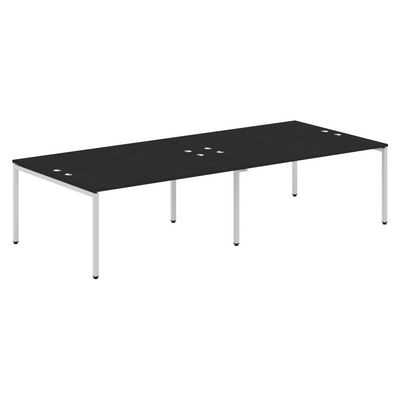 Xten-S XWST 3214 (Дуб юкон модерн/Алюминий) Стол 4-х местный