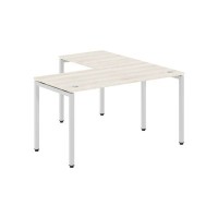 Xten-S XSCT 1415 L (Сосна эдмонт/Алюминий) Стол угловой