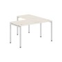 Xten-S XSCT 1415 L (Сосна эдмонт/Алюминий) Стол угловой