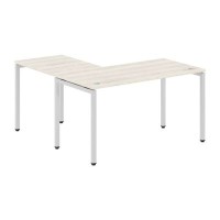 Xten-S XSCT 1415 R (Сосна эдмонт/Алюминий) Стол угловой