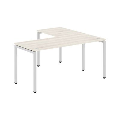 Xten-S XSCT 1615 L (Сосна эдмонт/Алюминий) Стол угловой