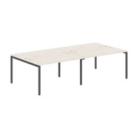 Xten-S XWST 2814 (Сосна эдмонт/Антрацит) Стол 4-х местный