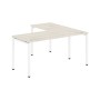 Xten-S XSCT 1615 L (Сосна эдмонт/Белый) Стол угловой