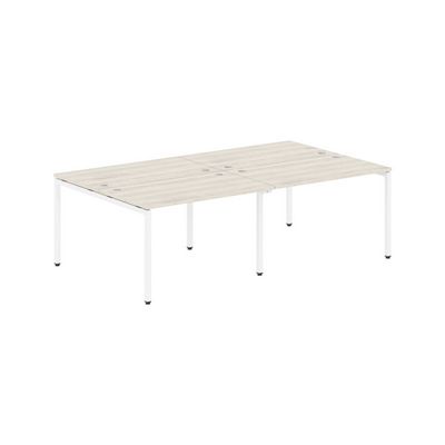 Xten-S XWST 2414 (Сосна эдмонт/Белый) Стол 4-х местный