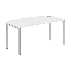 XS6ET 169 (Белый/Алюминий) Стол руководителя