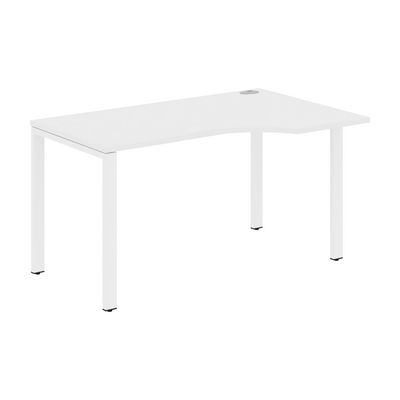 Xten-S60 XS6CET 149 R (Белый/Белый) Стол эргономичный, правый