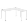 Xten-S60 XS6CT 1615 R (Белый/Белый) Стол угловой, правый
