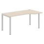 Xten-S60 XS6CET 169 R (Бук тиара/Алюминий) Стол эргономичный, правый