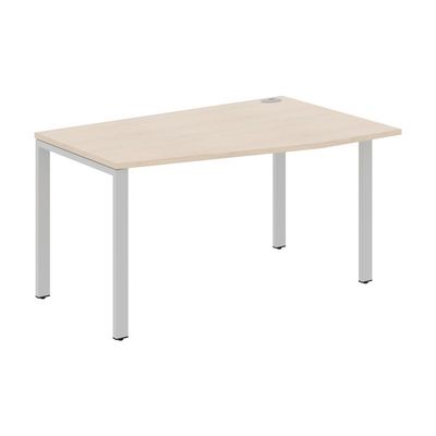 Xten-S60 XS6CT 149 R (Бук тиара/Алюминий) Стол эргономичный, правый