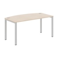 Xten-S60 XS6ET 169 (Бук тиара/Алюминий) Стол руководителя