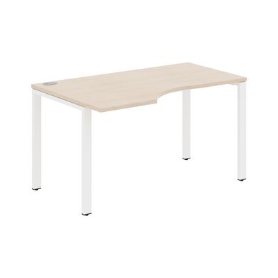 Xten-S60 XS6CET 149 L (Бук тиара/Белый) Стол эргономичный, левый