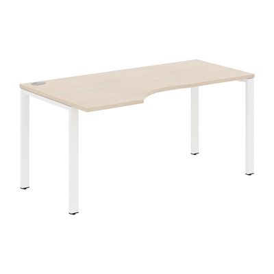 Xten-S60 XS6CET 169 L (Бук тиара/Белый) Стол эргономичный, левый