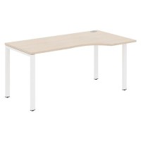 Xten-S60 XS6CET 169 R (Бук тиара/Белый) Стол эргономичный, правый